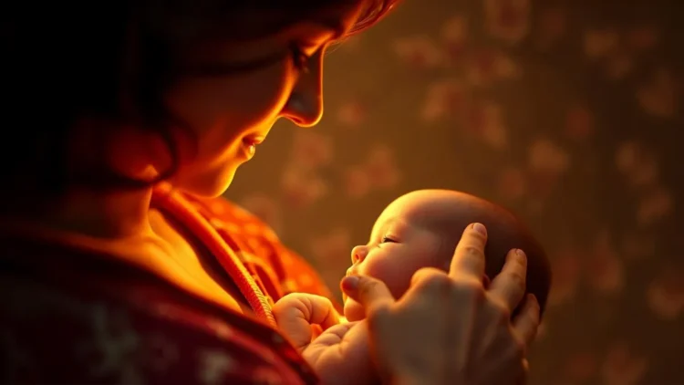 The Ultimate Guide to Feeding Your Baby 1 Mother In Golden Hour With Baby
