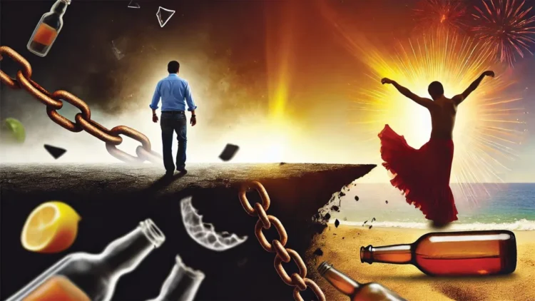 Unveiling the Path to a Substance-Free Life 1 Attract Alcohol Addiction Theme