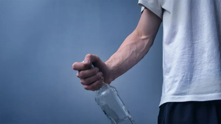 The Turning Point: How Jesse Escaped the Grips of Addiction 1 Man And Bottle Alcohol Theme