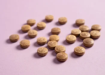 Brown Pills On Purple