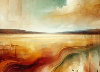 Dry Landscape Ai Image