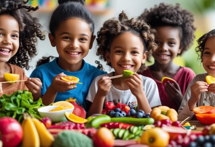 Healthy Eating for Kids: 8 Fun, Science-Backed Tips That Actually Work 19 Healthy Eating For Kids With Colourful Lunchbox And Vegetables